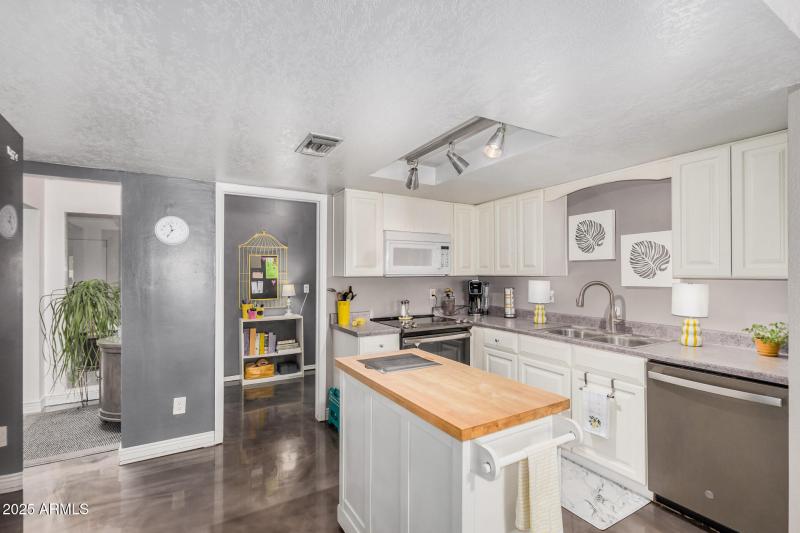 Kitchen to Laundry Room