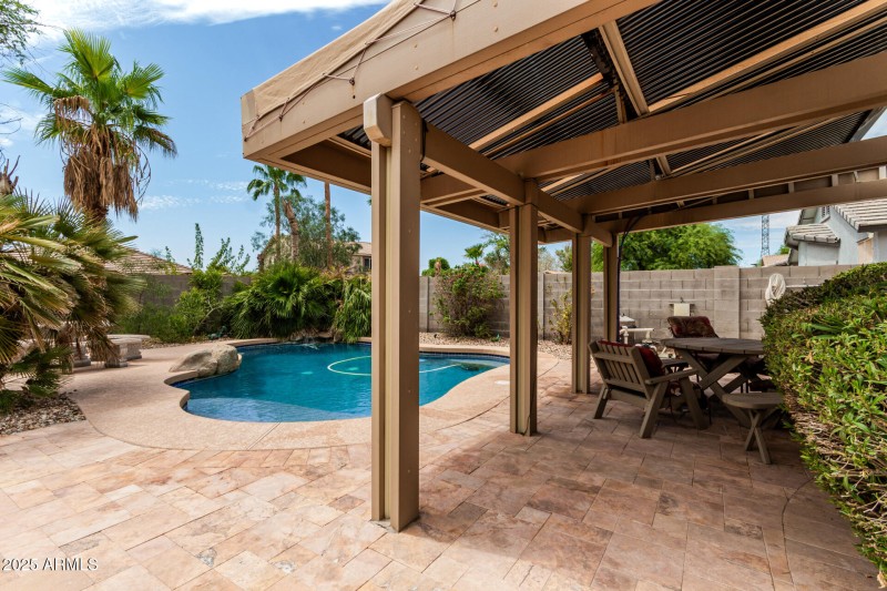 Back patio