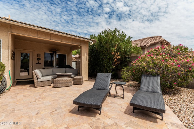 Back patio