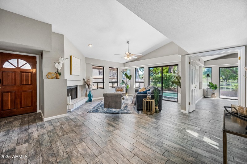 7 Fireplace Family Room