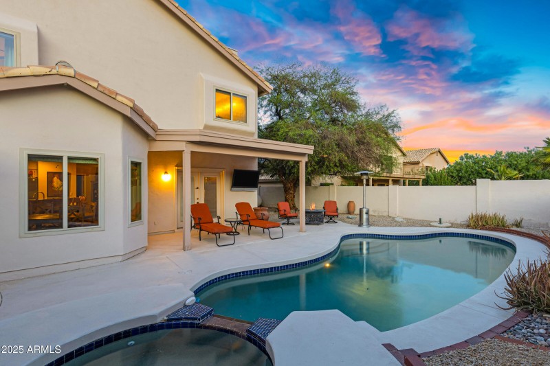 Back yard oasis