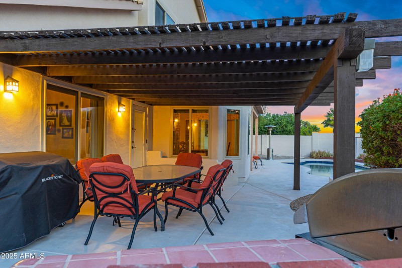 Back patio