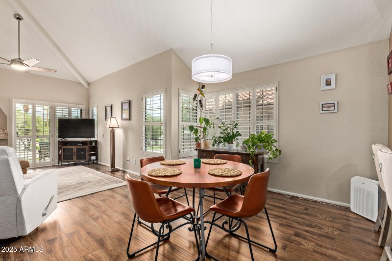 Living + Dining Area