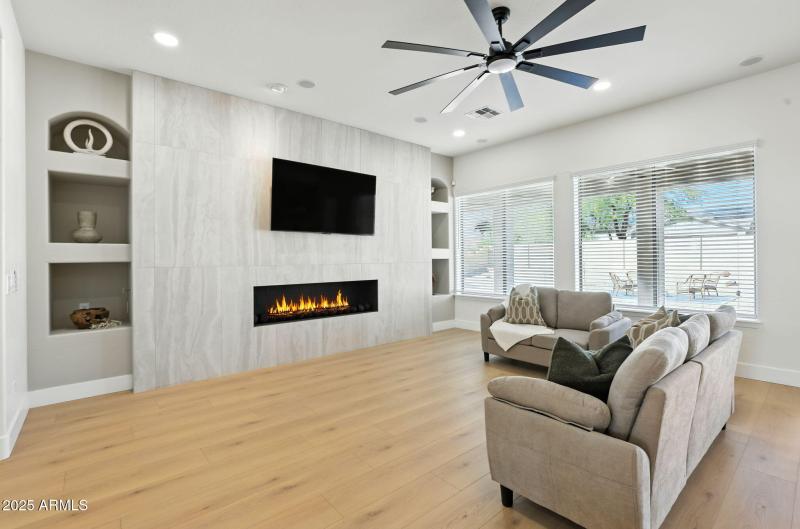 A chic modern Great Room