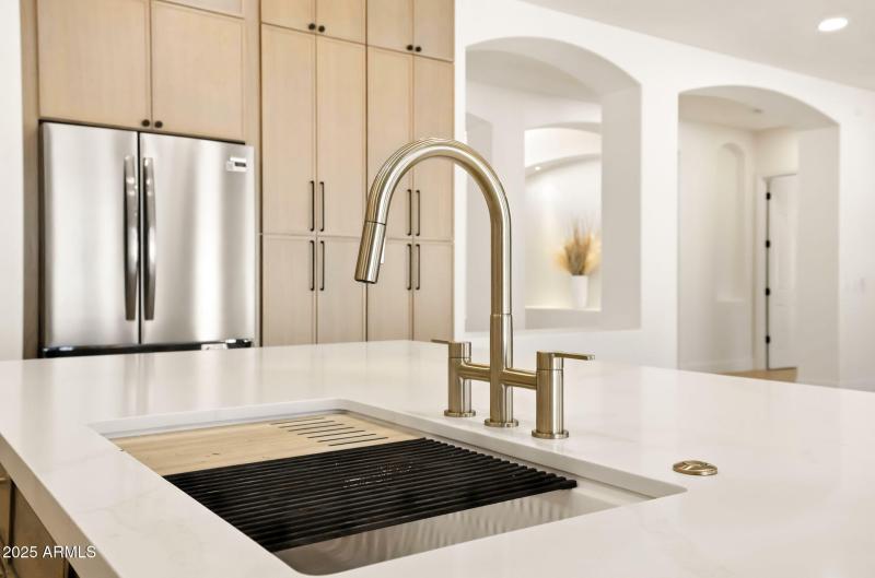 4-door counter-depth French refrigerator