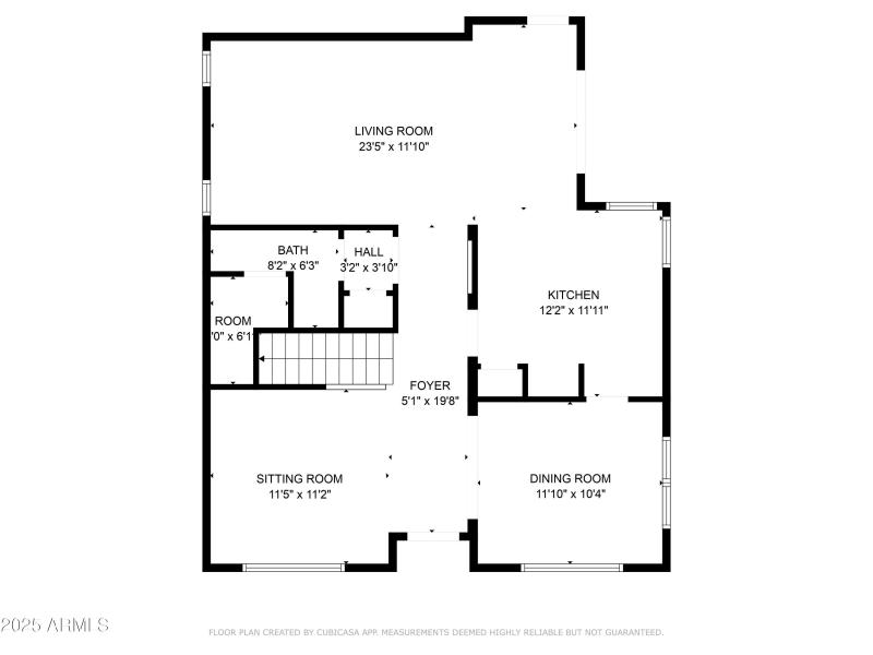 2D Floor Plan for 955 South Henry Lane
