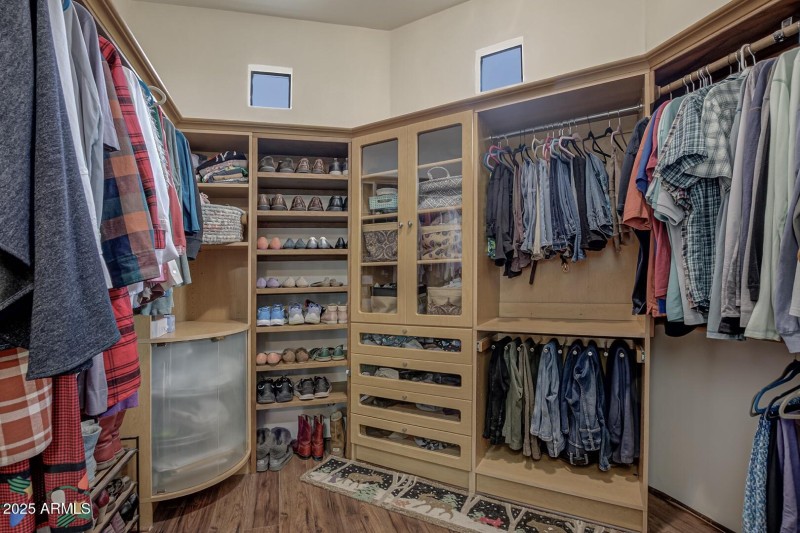 Master Walk-In Closet