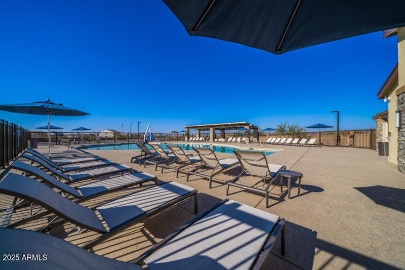 Combs Ranch Community Pool Lounge Chairs