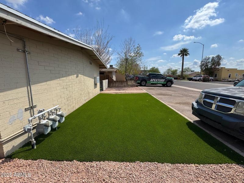 IN FRONT OF PARKING & NEW COMPLEX COMMUN