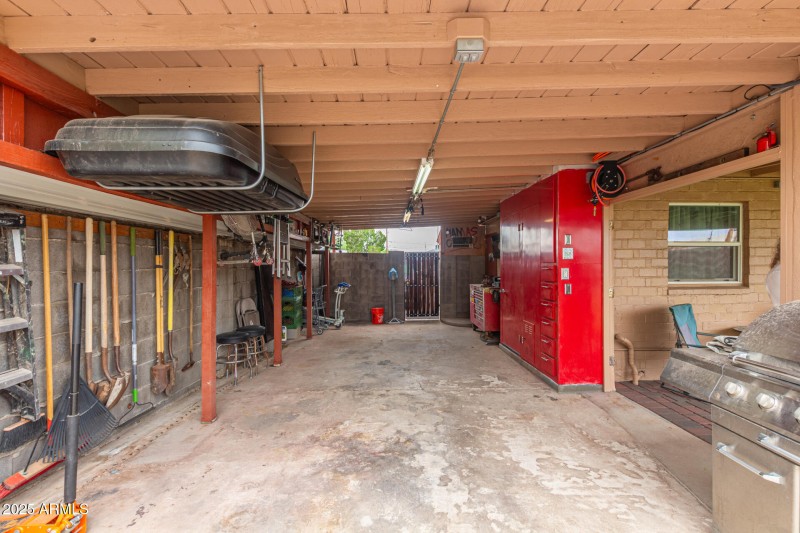 Covered Workshop area 1