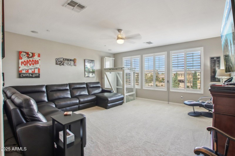 Game room -Upstairs (elevator)