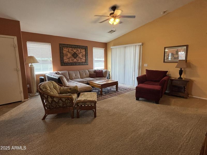 Spacious living area