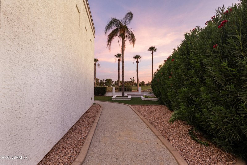 Private Golf Cart Path