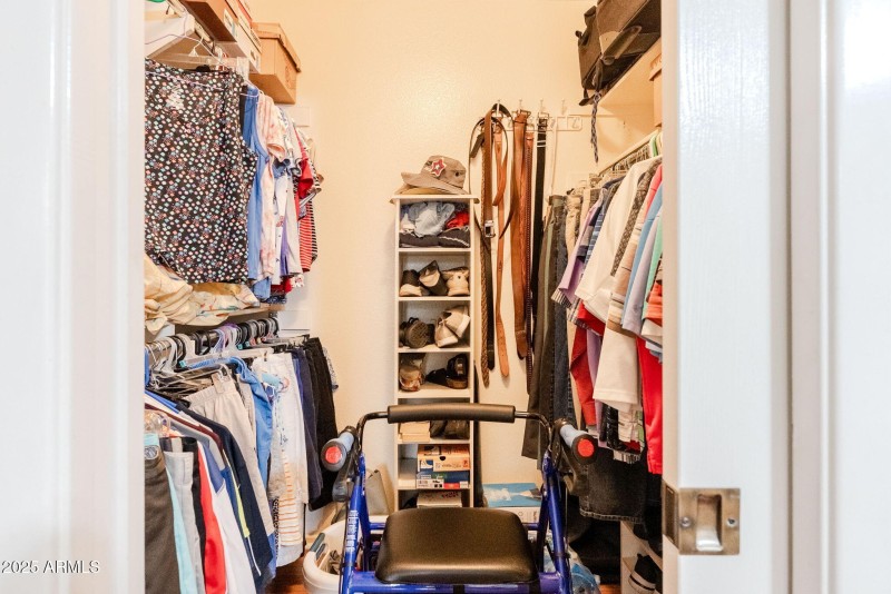 Primary Walk in Closet