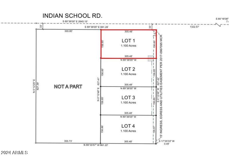 313th Ave Indian School Rd - Survey Crop