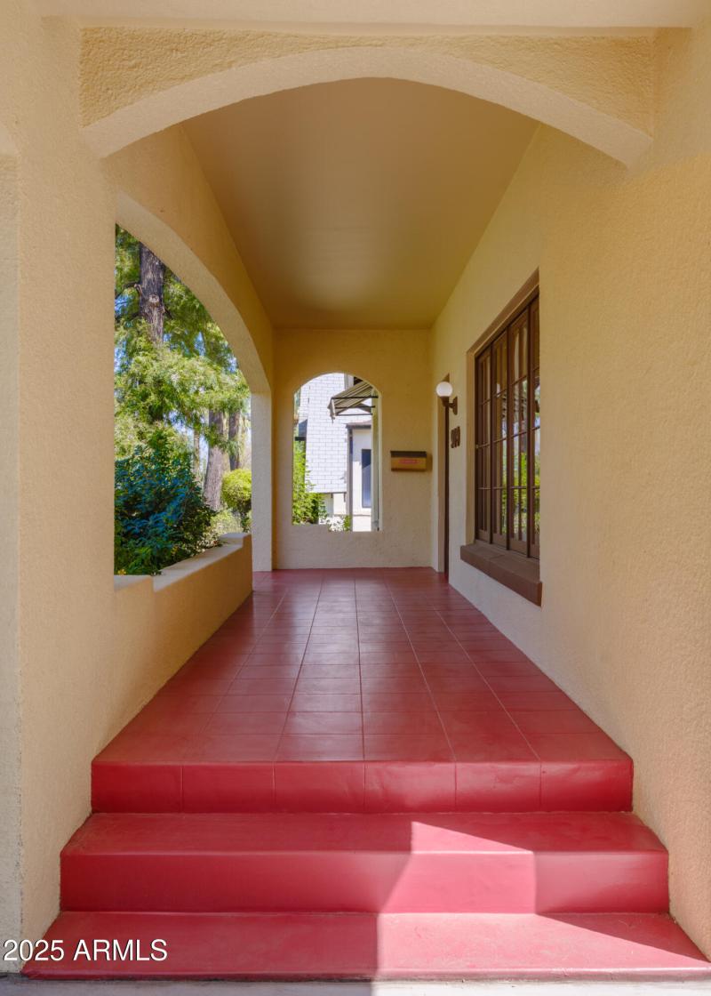 Welcoming Protected Entrance