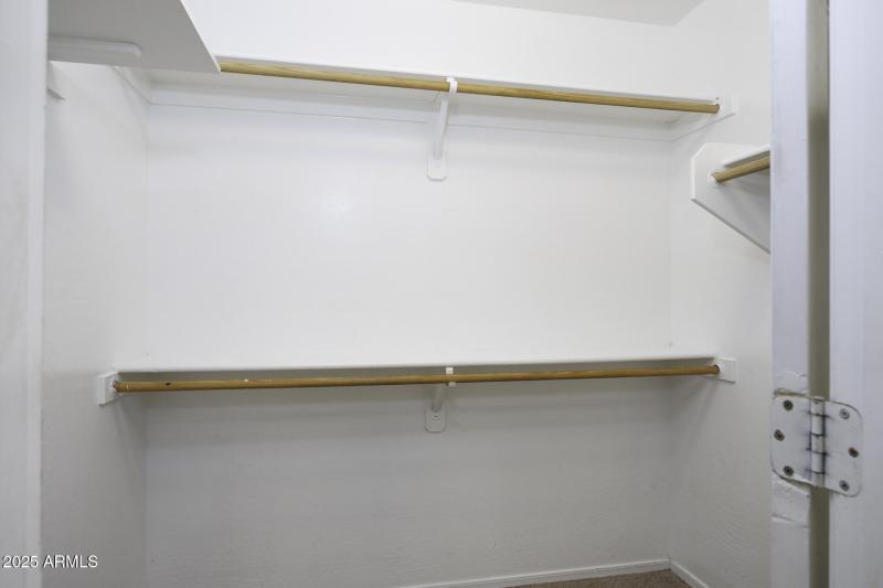 Downstairs Bedroom Closet