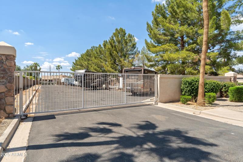 Gated RV + Trailer Storage