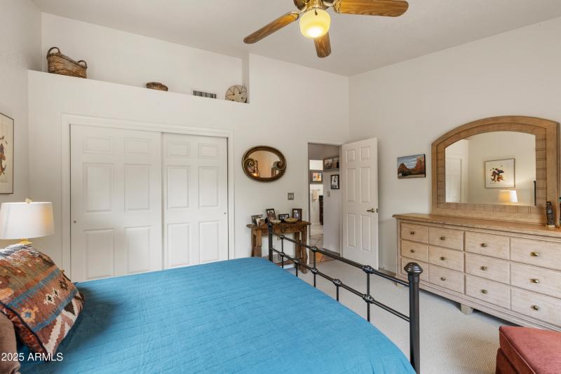 with double closets