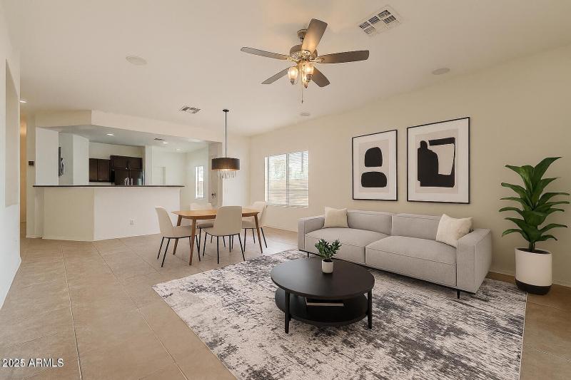 Living Room Staging 3