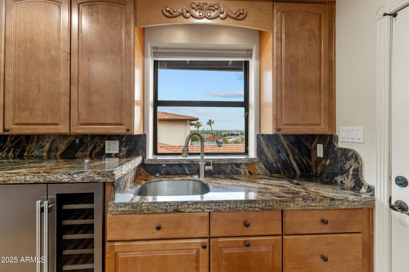 Prep Sink/Beverage Refridgerator