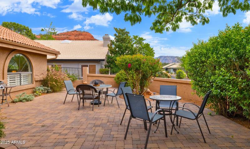 Front courtyard