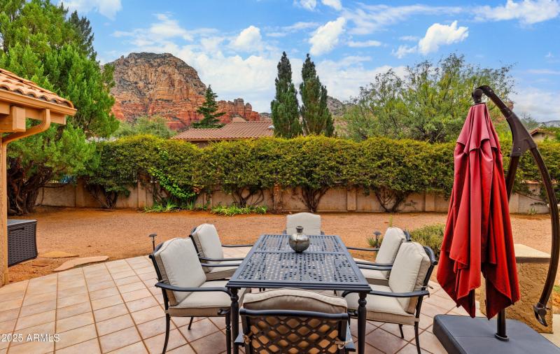Back patio!