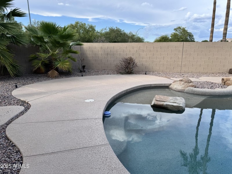 Pool Shelf with Table