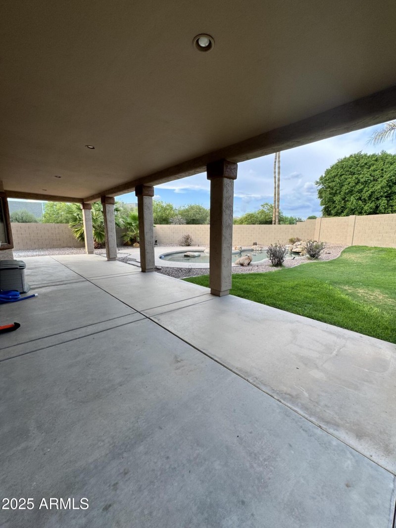 Large Covered Patio