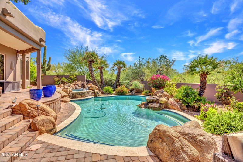Resort like backyard