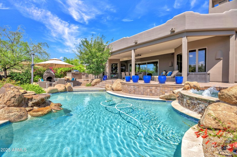 Sparkling pool