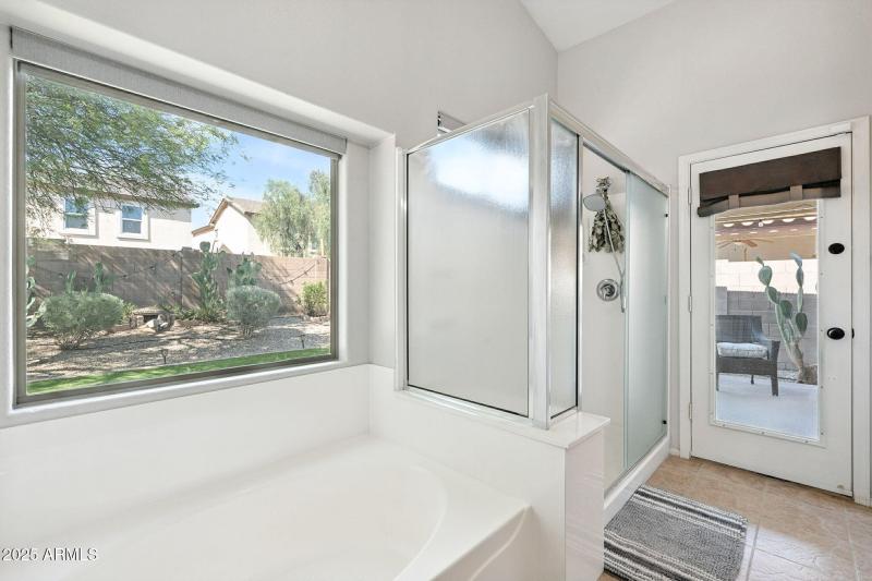 Patio Access From Primary Bathroom