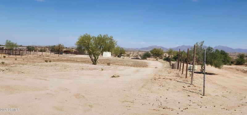 On the SW Corner Facing East