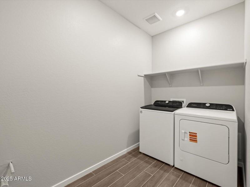 Included Washer & Dryer