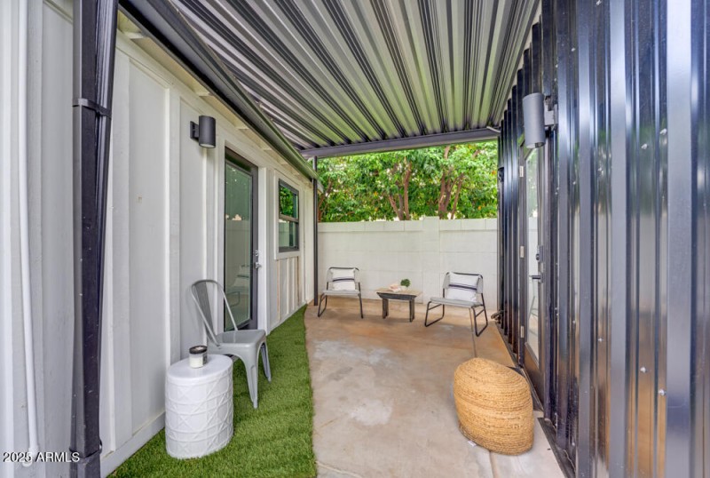 Casita Entrance & Patio