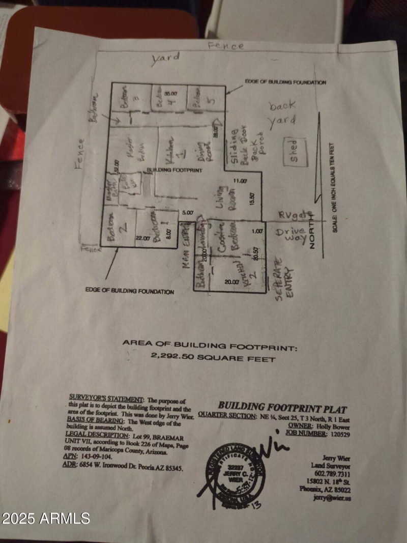 Layout sq ft
