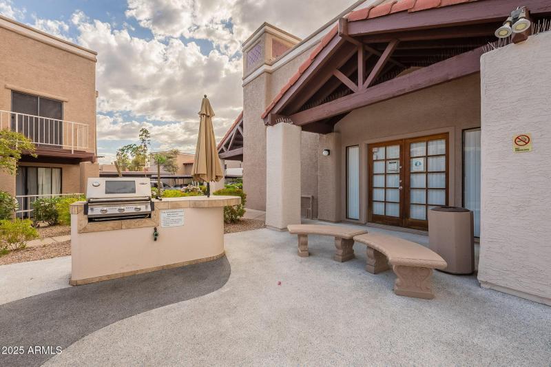 MAIN CLUBHOUSE - BBQ AREA