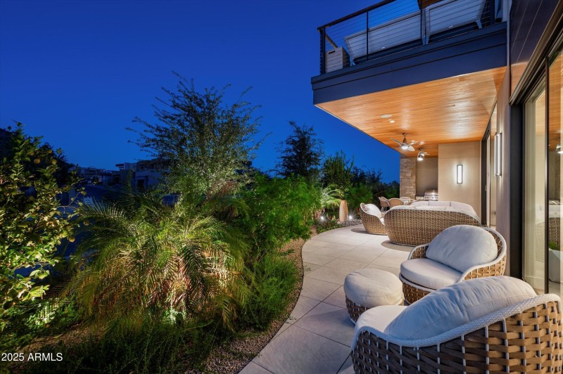 052_Covered Patio Twilight