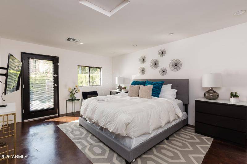 Master Bedroom 2nd with king bed, large