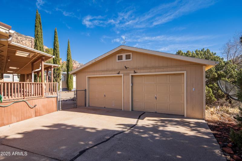 Two-Car Garage + Workshop
