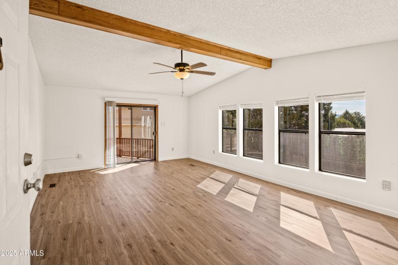 Entrance into Home in Living Room