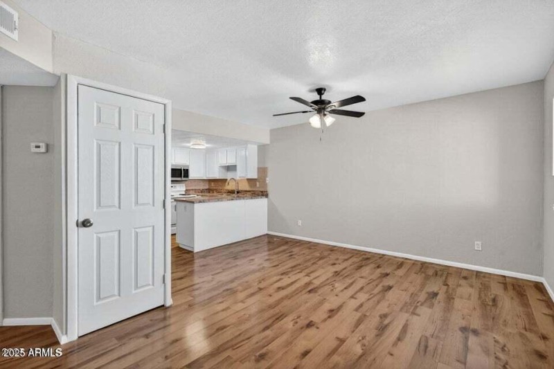 23rd 304 Kitchen Living Room