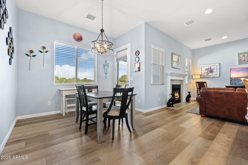Dining area
