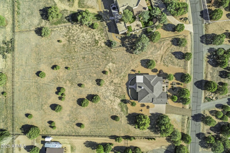 Aerial of 2 acres