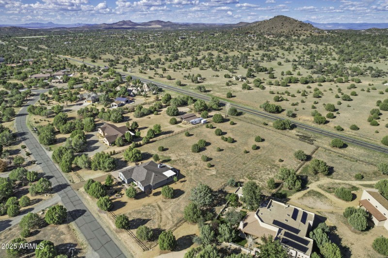 Aerial of area