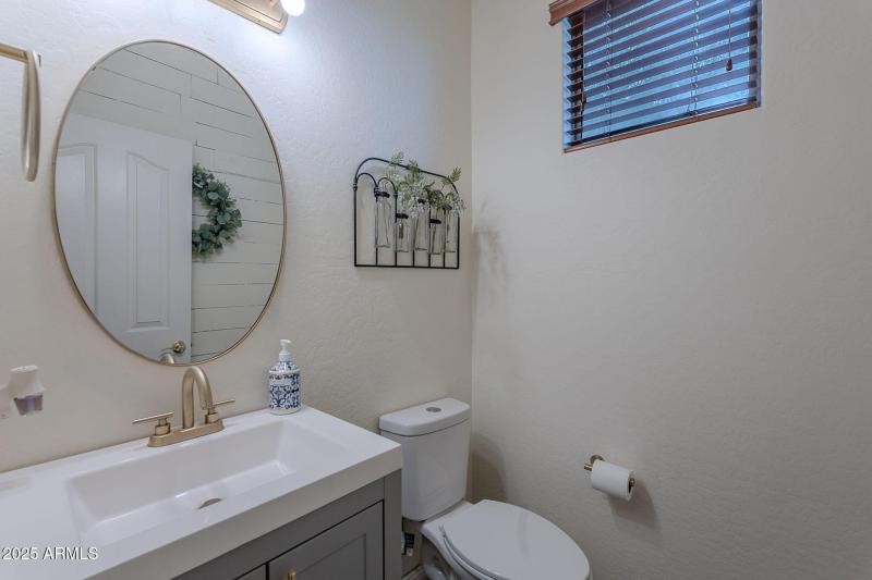 Downstairs powder bath