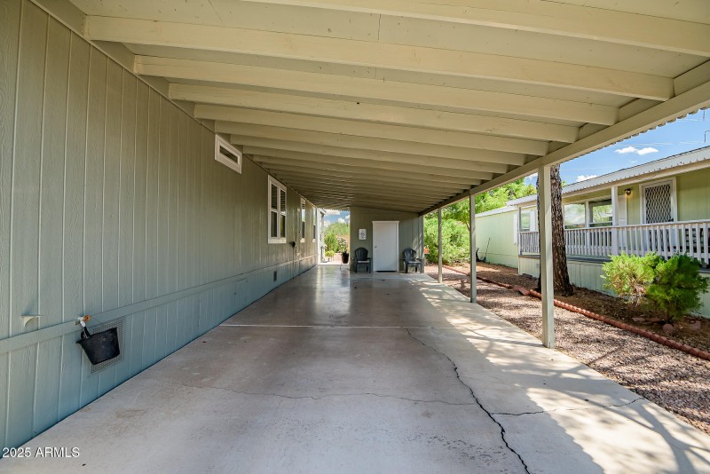 Massive Covered Carport