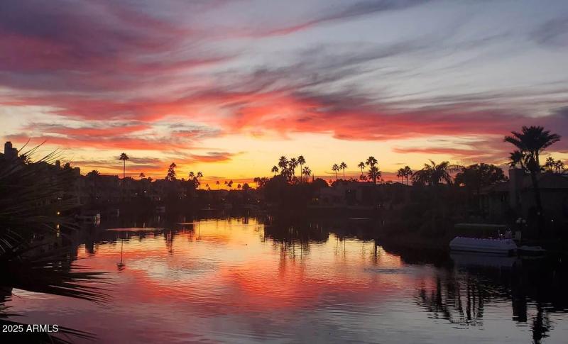 Spectacular sunset views