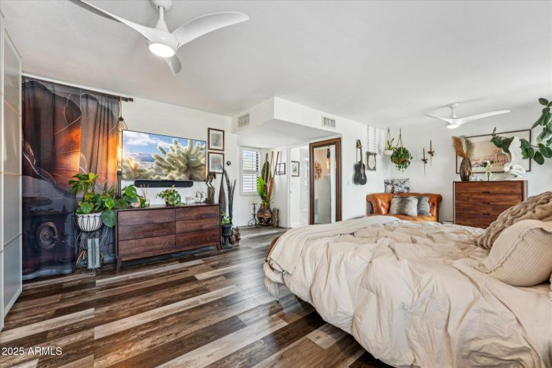 Bedroom with Closet and WIndow View