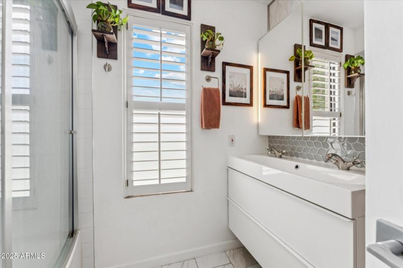 Bathroom with Vanity and Mirror